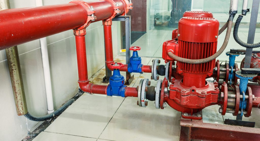 Industrial fire control system