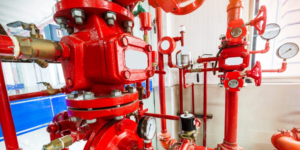 Industrial fire control system